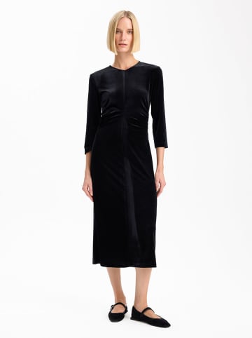 BGN Samtkleid in Schwarz