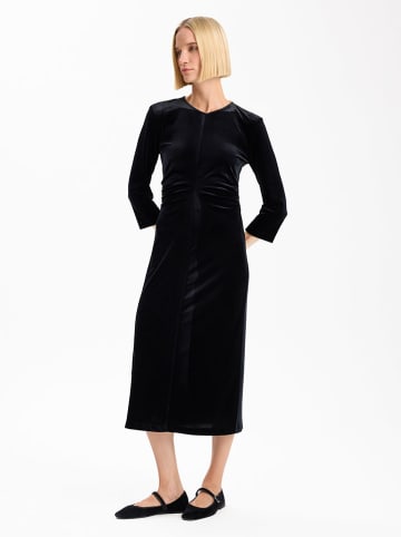 BGN Samtkleid in Schwarz