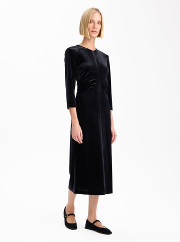 BGN Samtkleid in Schwarz
