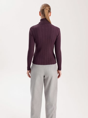 BGN Rollkragenpullover in Lila