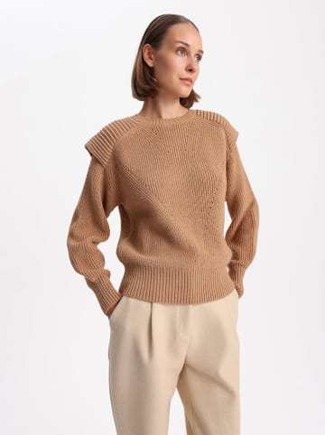BGN Pullover in Hellbraun