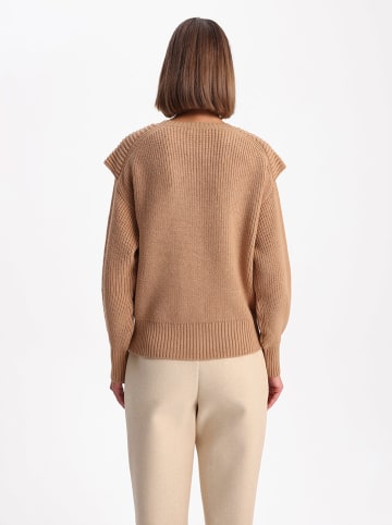 BGN Pullover in Hellbraun