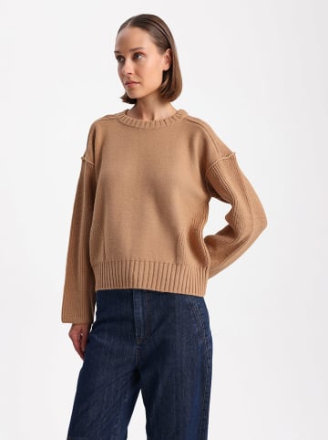 BGN Pullover in Hellbraun