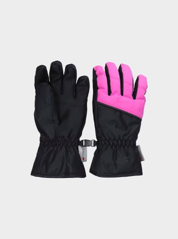 4F Ski-/snowboardhandschoenen zwart/roze
