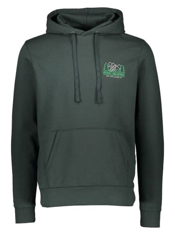 Petrol Industries Hoodie in Dunkelgrün