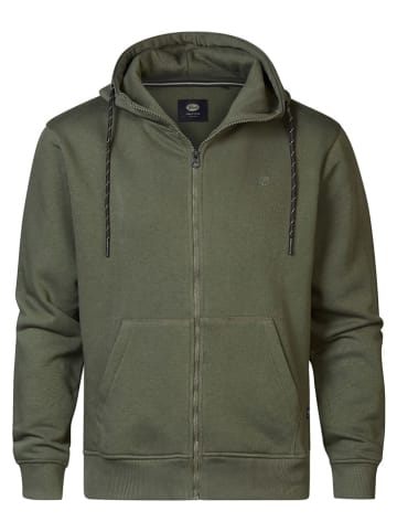 Petrol Industries Sweatjacke in Khaki