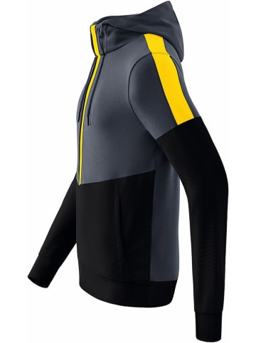 erima Hoodie "Squad" zwart/grijs