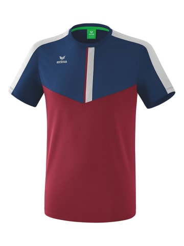 erima Trainingsshirt "Squad" in Dunkelblau/ Rot