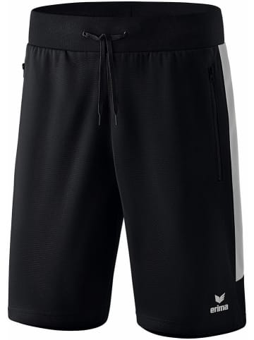 erima Trainingsshorts "Squad" in Schwarz/ Silber