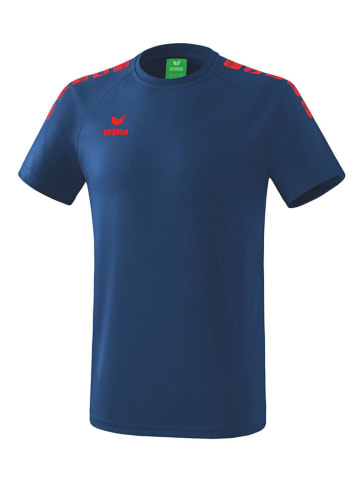 erima Shirt "Essential 5-C" in Dunkelblau