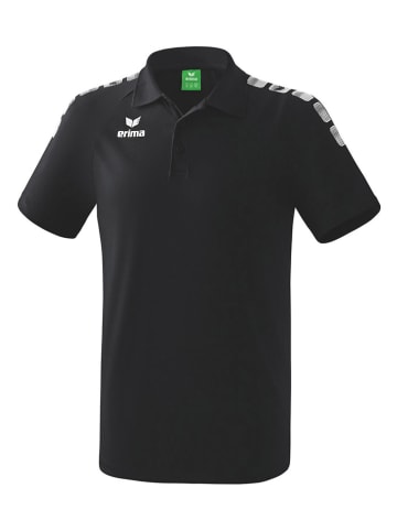erima Koszulka polo "Essential 5-C" w kolorze czarnym