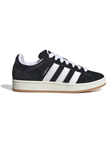 adidas Skórzane sneakersy "Campus 00s" w kolorze czarno-białym