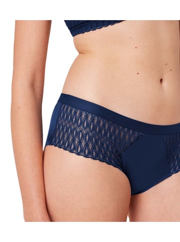 Triumph Pełne figi "Aura Spotlight Maxi" w kolorze granatowym