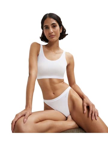 Triumph Stringi (2 pary) "Smart Natural" w kolorze białym