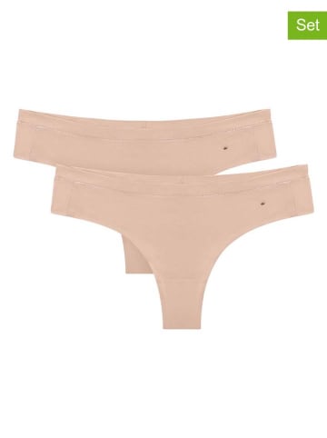 Triumph 2-delige set: strings "Smart Micro" beige