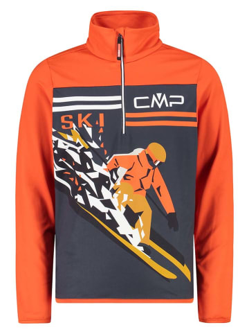 CMP Funktionsshirt in Orange/ Anthrazit