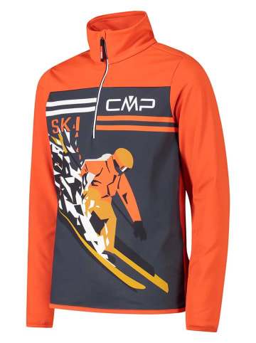 CMP Funktionsshirt in Orange/ Anthrazit