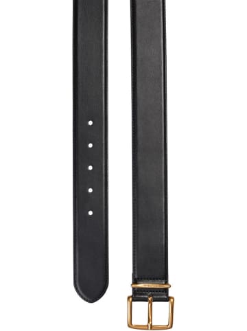 Marc O´Polo Leren riem zwart