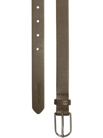 Marc O´Polo Leren riem kaki