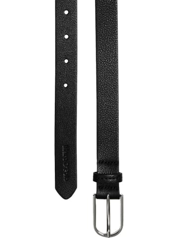 Marc O´Polo Leren riem zwart