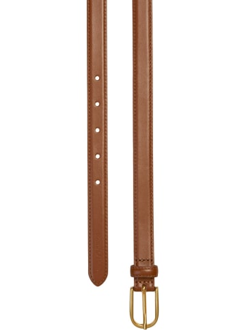 Marc O´Polo Leren riem lichtbruin