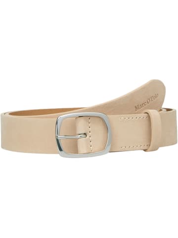 Marc O´Polo Leder-Gürtel in Beige