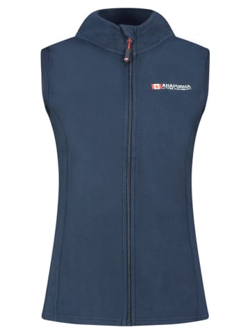 ANAPURNA Fleece bodywarmer "Vugana" donkerblauw