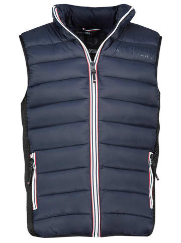 ANAPURNA Doorgestikte bodywarmer "Vakashana" donkerblauw