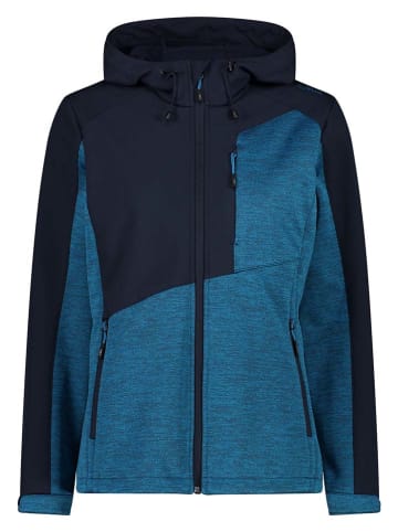 CMP Softshelljas donkerblauw