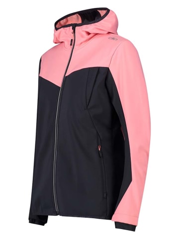 CMP Softshelljacke in Schwarz/ Rosa