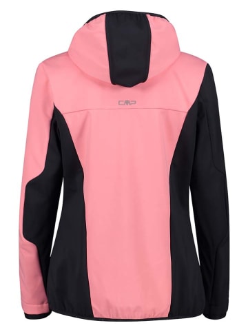 CMP Softshelljacke in Schwarz/ Rosa