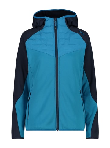 CMP Hybridjacke in Blau/ Schwarz