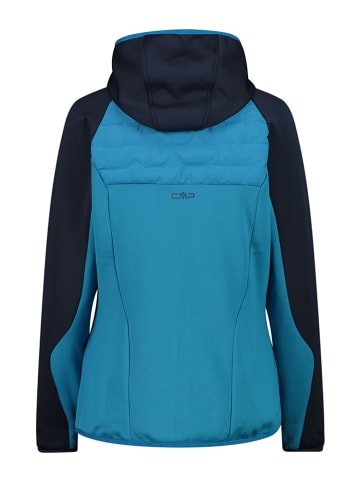 CMP Hybridjacke in Blau/ Schwarz