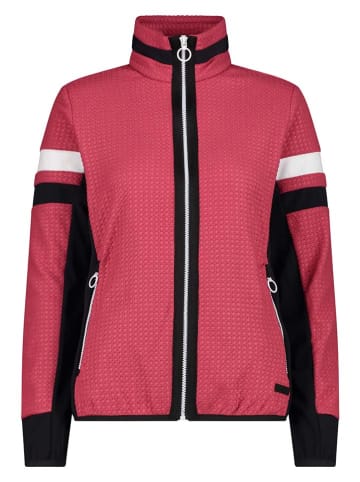CMP Fleecejacke in Pink/ Schwarz