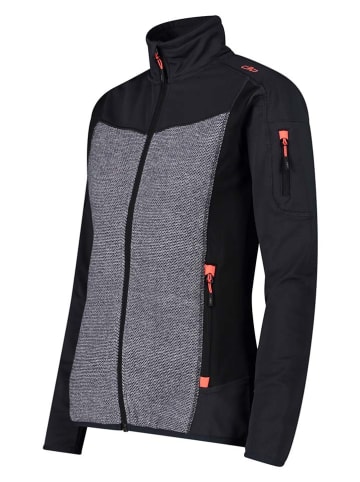 CMP Hybridjacke in Weiß/ Schwarz