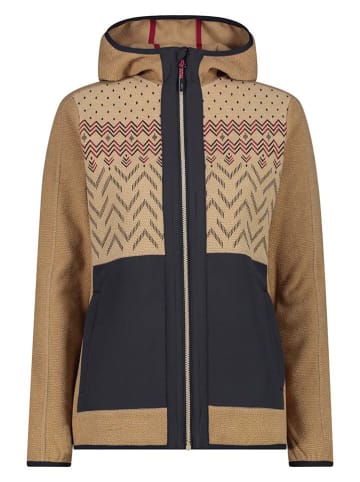 CMP Fleece vest beige/zwart