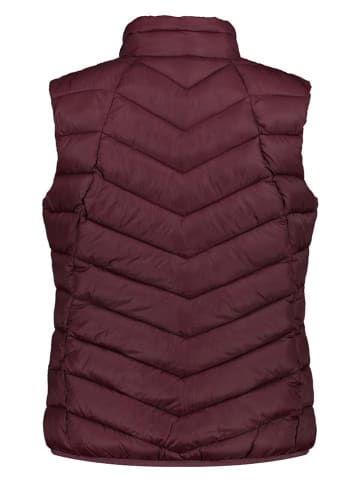 CMP Doorgestikte bodywarmer bordeaux