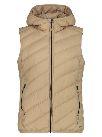 CMP Doorgestikte bodywarmer beige