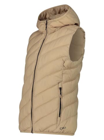 CMP Doorgestikte bodywarmer beige