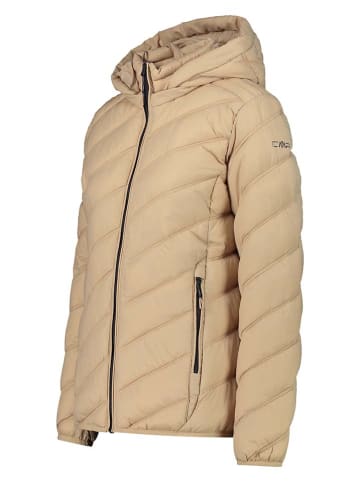 CMP Doorgestikte jas beige
