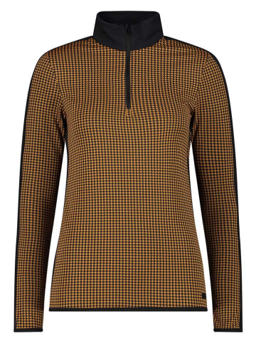 CMP Fleece trui lichtbruin/zwart