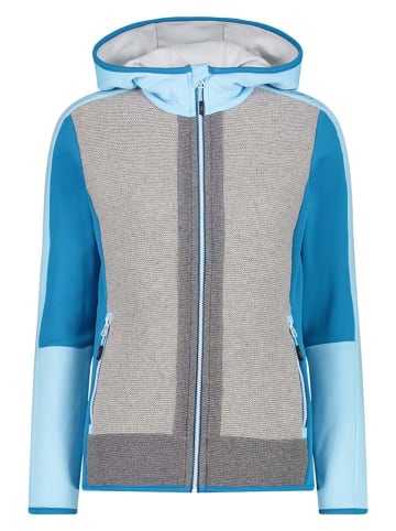 CMP Functionele jas blauw/lichtblauw/grijs