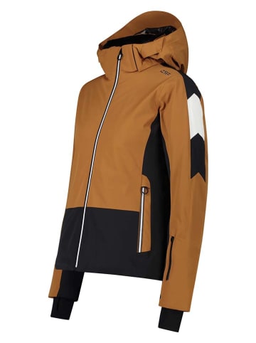 CMP Ski-/snowboardjas lichtbruin/zwart