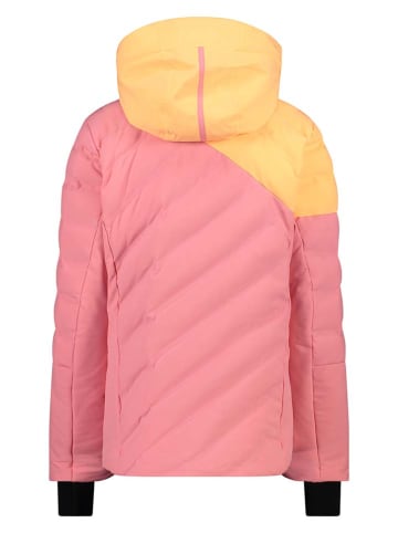 CMP Ski-/snowboardjas lichtroze/geel