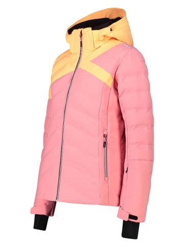 CMP Ski-/snowboardjas lichtroze/geel