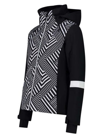 CMP Ski-/snowboardjas zwart/wit
