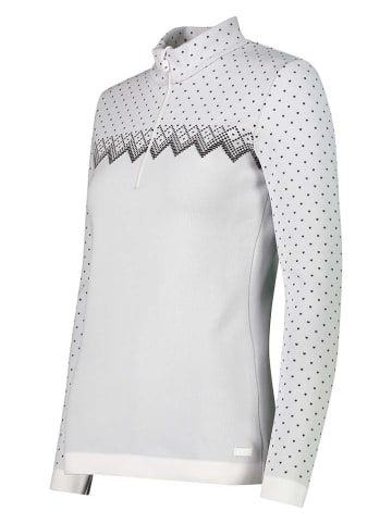 CMP Funktionslongsleeve in Weiß/ Schwarz