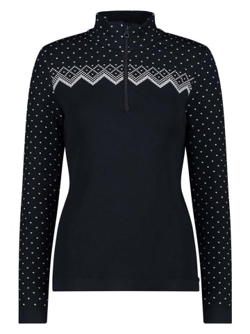 CMP Funktionslongsleeve in Schwarz/ Weiß