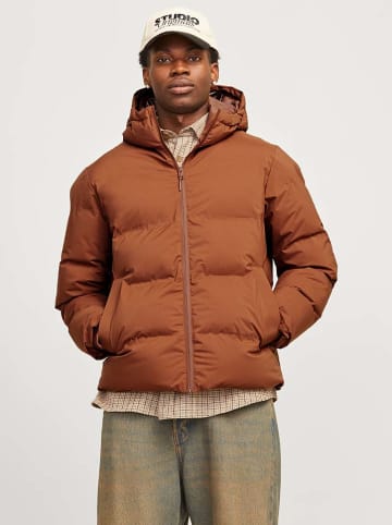 Jack & Jones Kurtka zimowa w kolorze jasnobrązowym