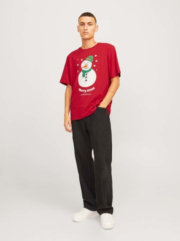 Jack & Jones Koszulka w kolorze czerwonym